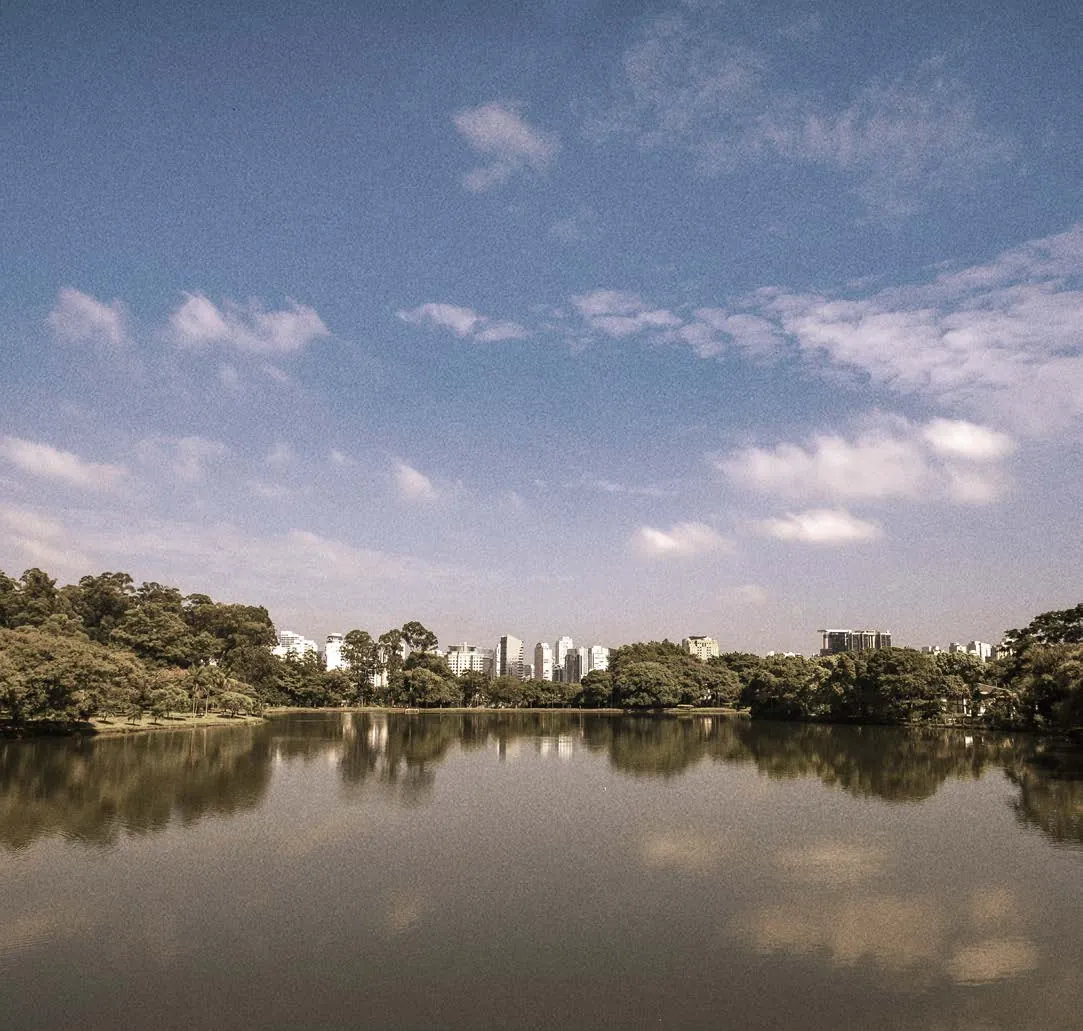 Lago do Parque Ibirapuera, a 9 minutos do Quarten Ibirapuera